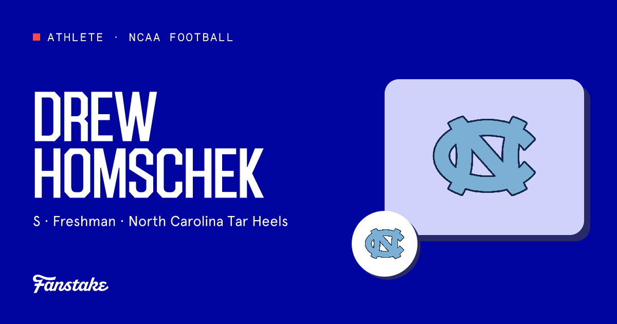 Homschek Drew Homschek | North Carolina Tar Heels - Fanstake