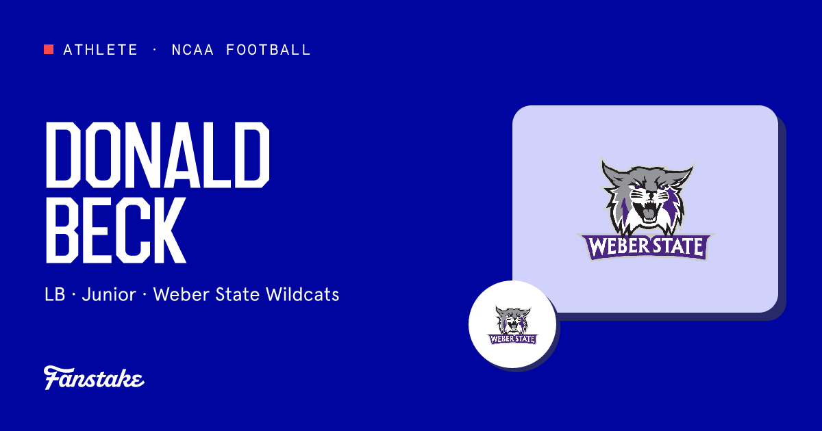 Donald Beck | Weber State Wildcats - Fanstake